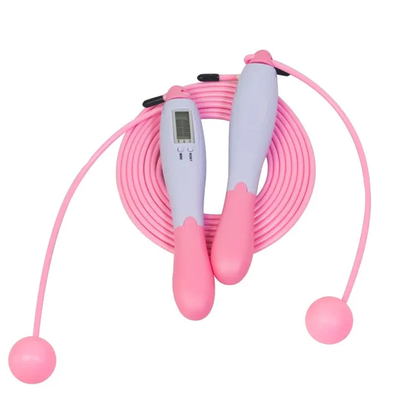 Digital Wireless Calorie Counter Skip Rope Sport Weights Exercise Fitness Body Building Cordless Digital Jump Ropes Set