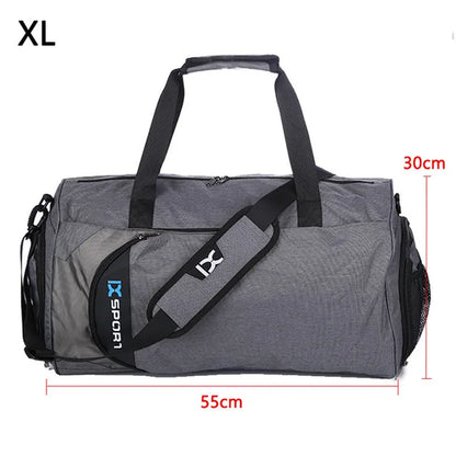 Large Gym Bag Fitness Bags Wet Dry Training Men Yoga for Shoes Travel Shoulder Handbags Multifunction Work Out Swimming Bag