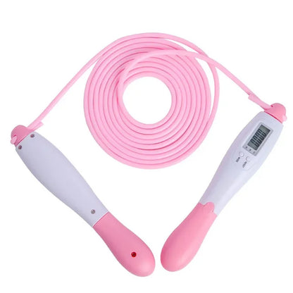 Digital Wireless Calorie Counter Skip Rope Sport Weights Exercise Fitness Body Building Cordless Digital Jump Ropes Set