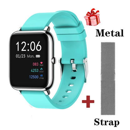 New Phone Reminder Smart Watch Men Women Sports Clock Fitness Tracker Heart Rate Sleep Monitor Waterproof Music Lady Smartwatch