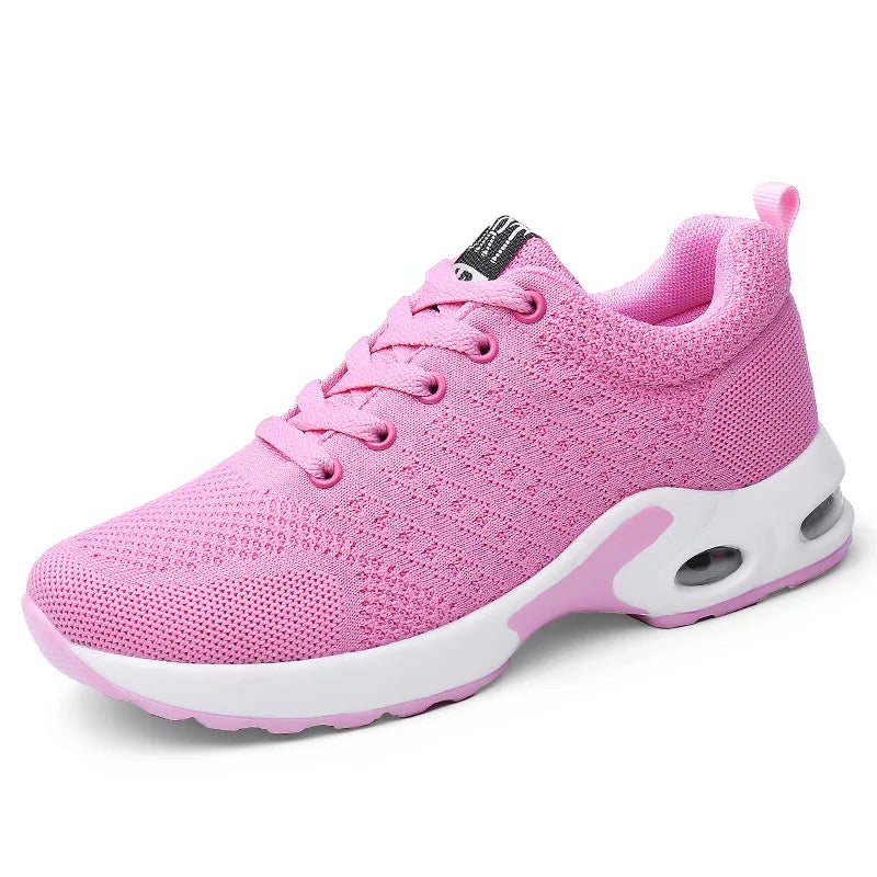 Fitness Shoes Woman Arder Sports Girl Running Shoes Ventilation Net Jogging Shoes Air Cushion Sneaker Cushioning Women Shoe