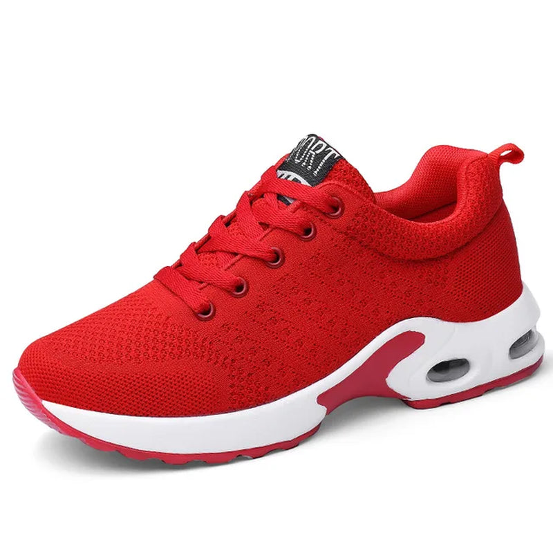 Fitness Shoes Woman Arder Sports Girl Running Shoes Ventilation Net Jogging Shoes Air Cushion Sneaker Cushioning Women Shoe