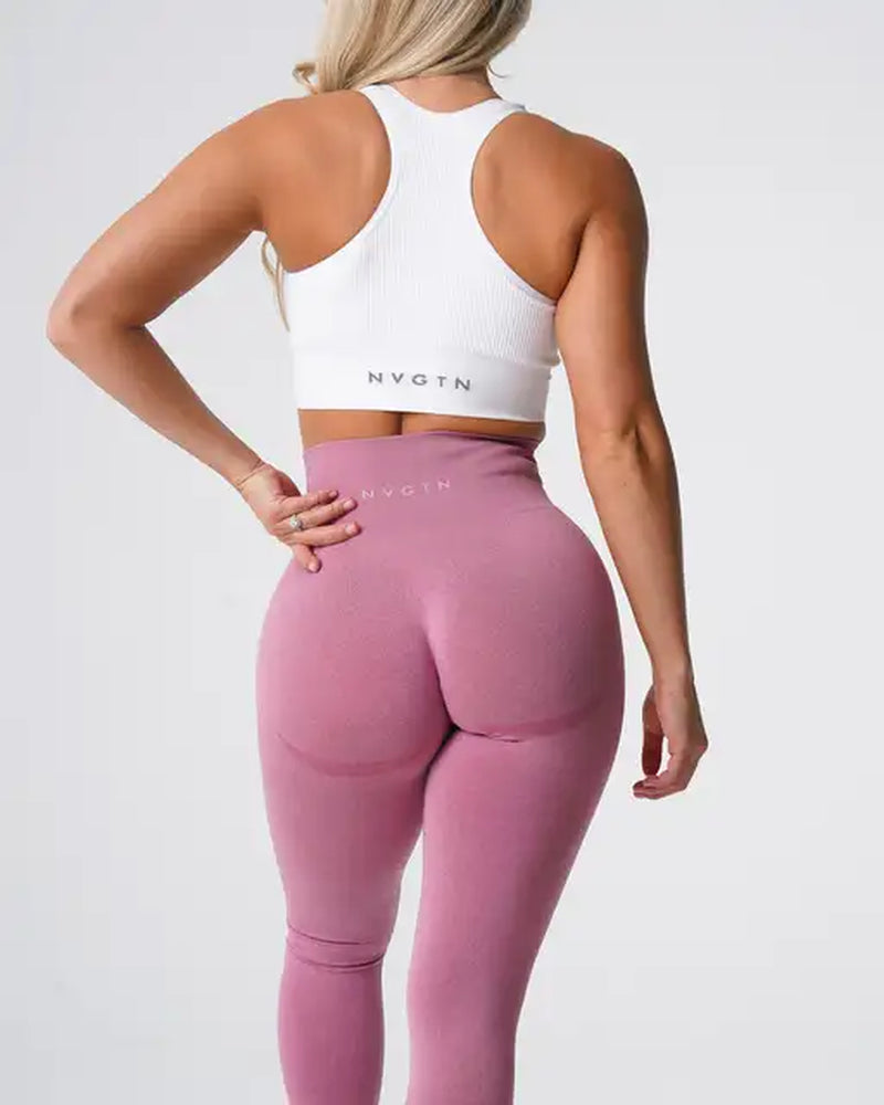 Speckled Seamless Spandex Leggings Women Soft Workout Tights Fitness Outfits Yoga Pants High Waisted Gym Wear