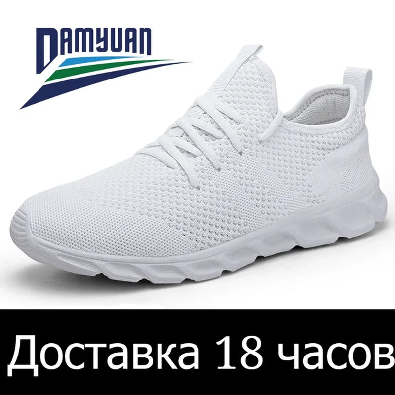 Hot Sale Light Man Running Shoes Comfortable Breathable Men'S Sneaker Casual Antiskid and Wear-Resistant Jogging Men Sport Shoes