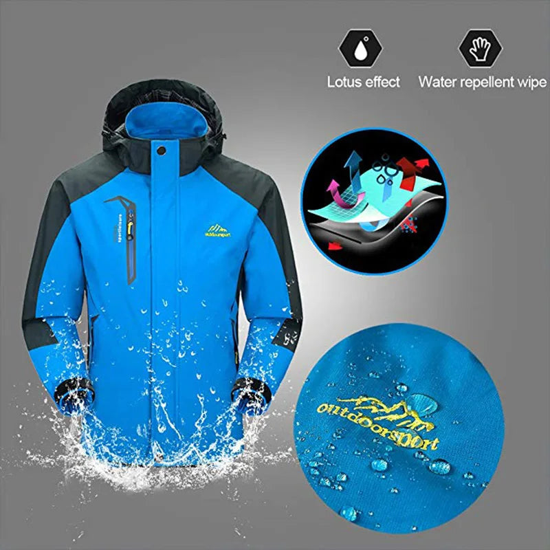 Men'S Ski Suit Jacket Thermal Warmth Snowboarding Jacket Breathable plus Size Sports Jacket for Camping Snowing Free Shipping